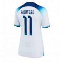 England Marcus Rashford #11 Hjemmedrakt Dame VM 2022 Kortermet